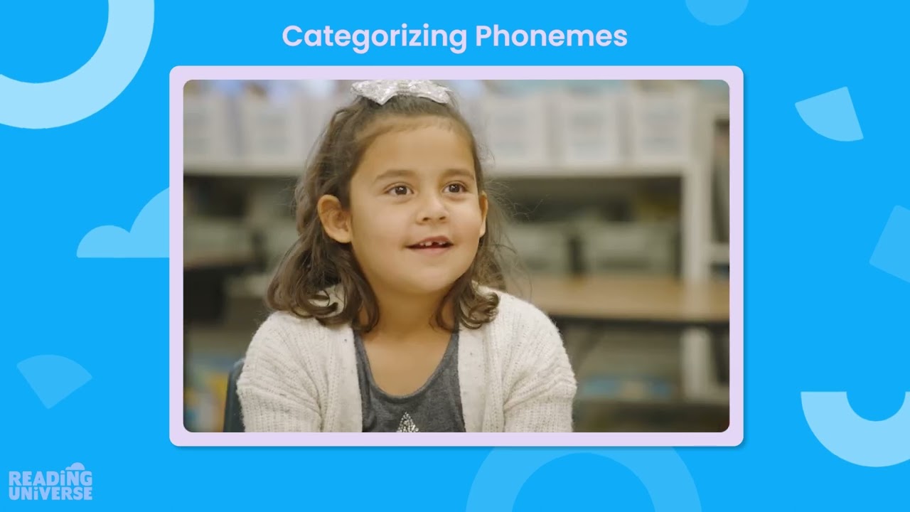 Video thumbnail for Quick Look: Categorizing Phonemes