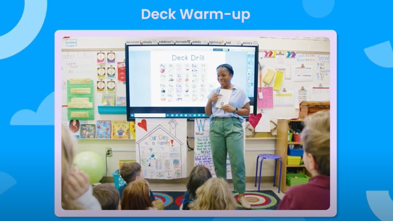 Video thumbnail for Quick Look: First Grade Letter Warm-Up with Flash Cards