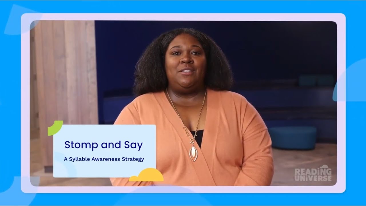 Video thumbnail for Teaching Strategy Demo: Stomp and Say