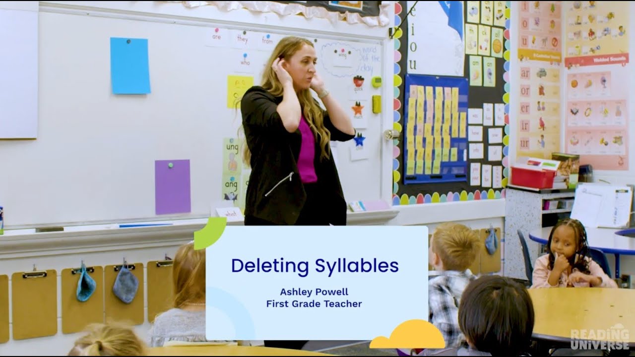 Video thumbnail for Deleting Syllables with Ashley Powell