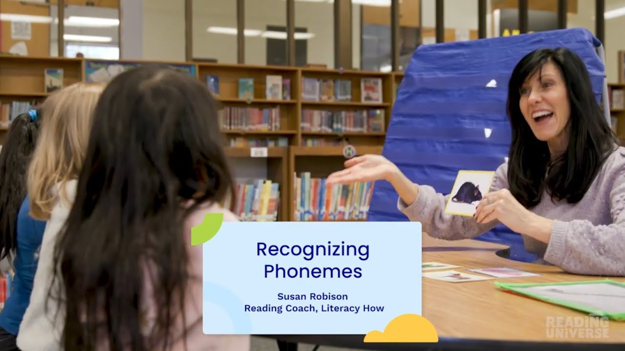 Video thumbnail for Recognizing Phonemes with Susan Robison