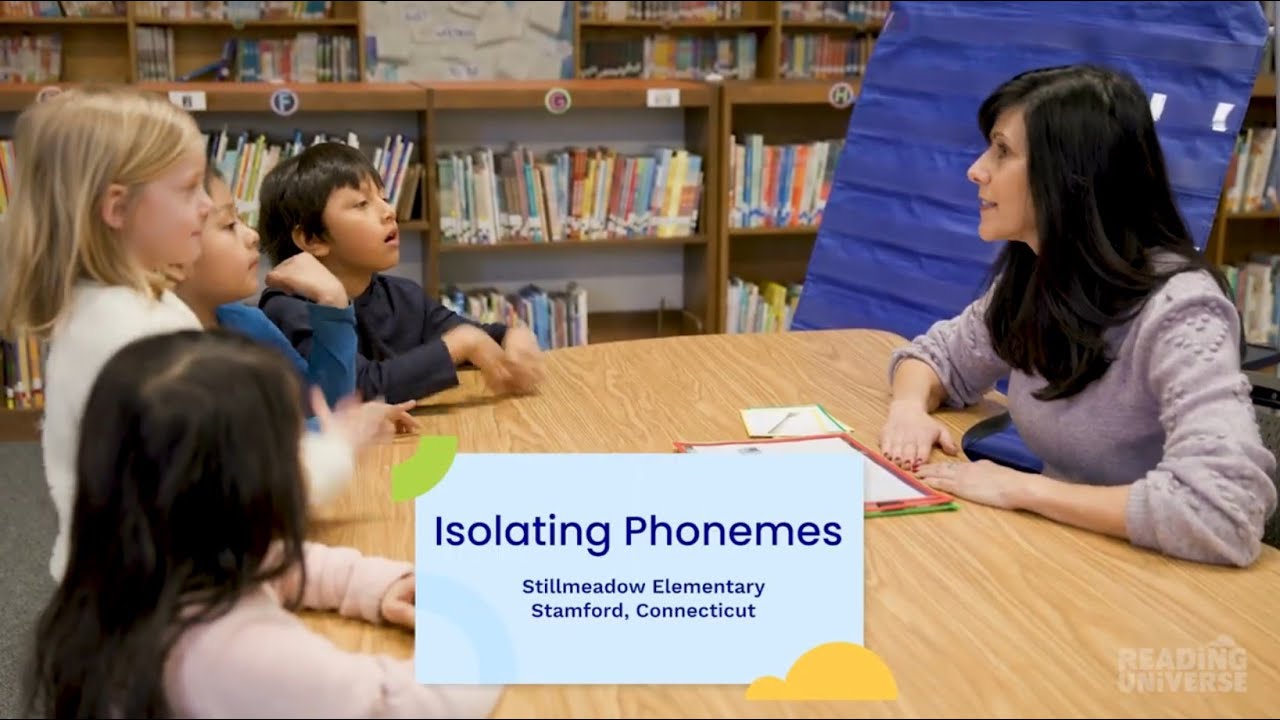 Video thumbnail for Isolating Phonemes with Susan Robison