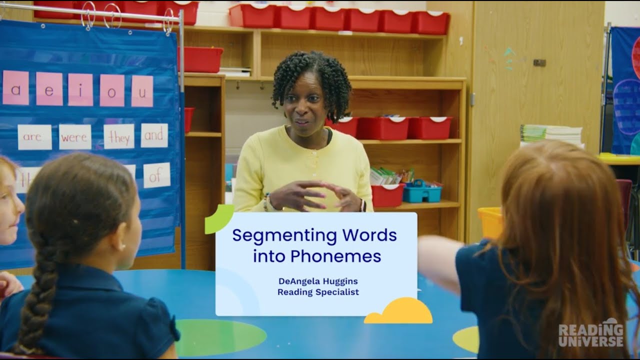 Video thumbnail for Segmenting Words into Phonemes