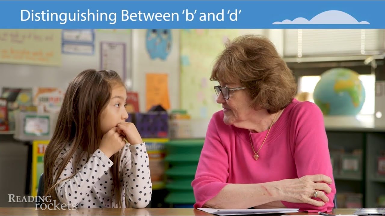 Video thumbnail for Distinguishing Between 'b' and 'd' with Aiko and Linda Farrell