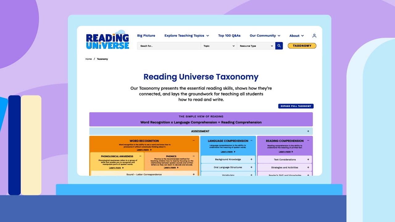 Video thumbnail for Introducing ReadingUniverse.org: A Free Online Platform About Teaching Reading and Writing